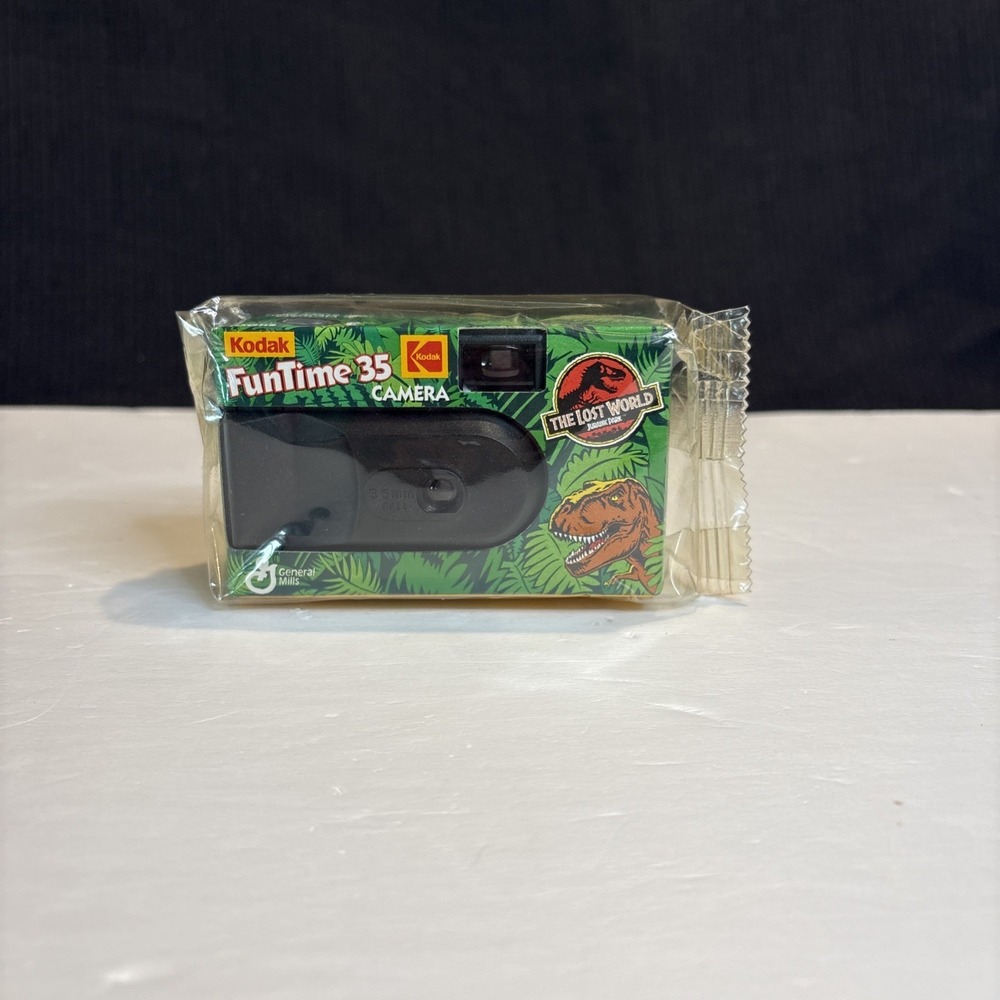 Kodak The Lost World Jurassic Park Movie Promo 35mm Disposable Camera Sealed 95